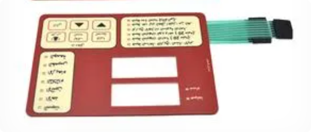 Przełącznik z klawiaturą membranową z przyciskiem