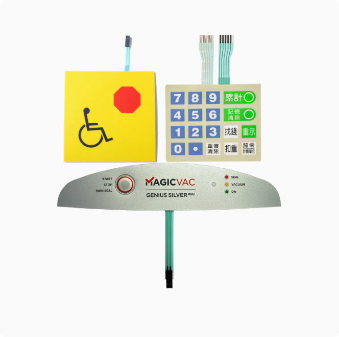 Przełącznik z elastyczną membraną PCV