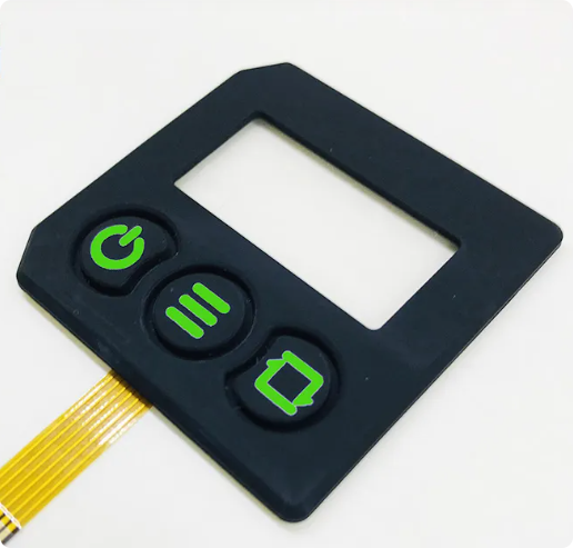 Wodoodporna klawiatura z gumy silikonowej i folii PVC